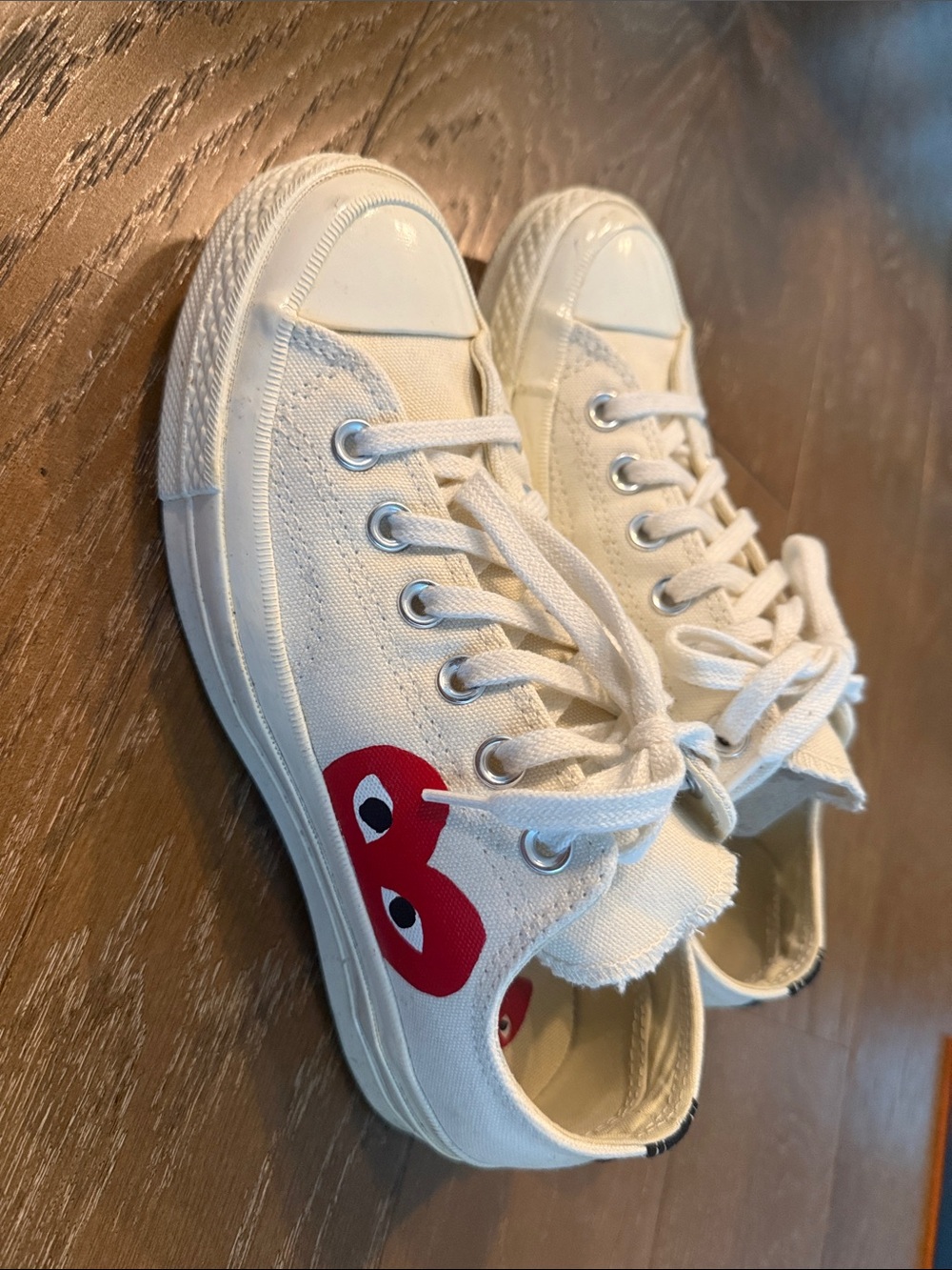 Comme des Garçons Play x Converse Chuck 70 Low White